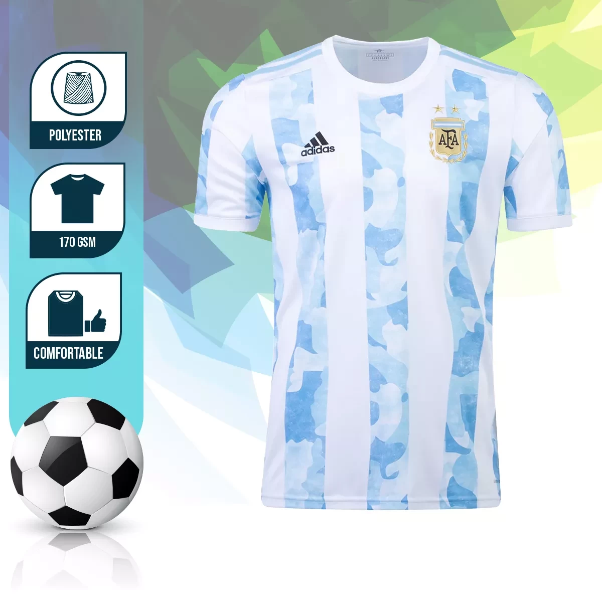 Argentina World Cup Jersey 2022