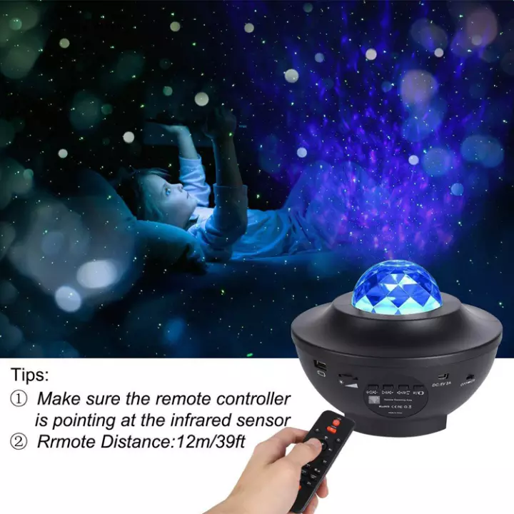 Galaxy Projector Star Starry Sky LED Night Light Projector Moon Lamp USB Bedroom Lamp Universal Mini LED Lights Projector Light
