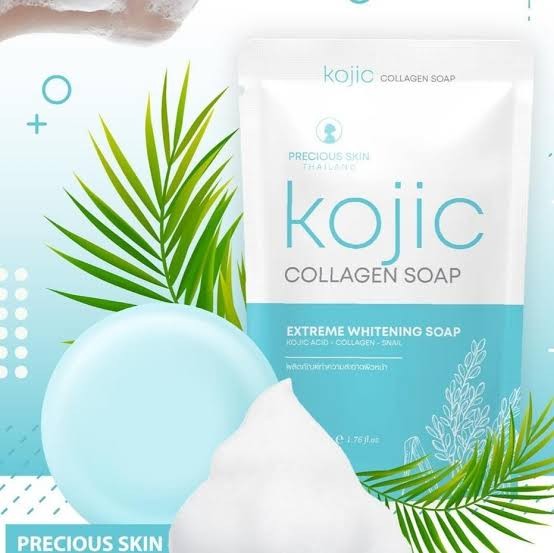 KOJIC COLLAGEN SOAP Whitening by Precious Skin (100% Authentic)