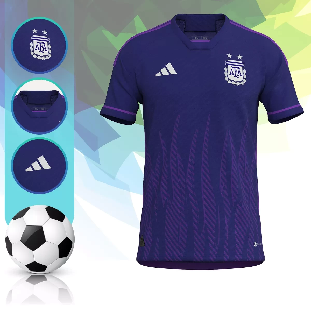 Argentina World Cup Jersey 2022 - Away